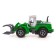 The inertial “loader” tractor, light effects, movable parts, green color