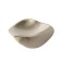 Hand button (mod. 1940), matte nickel color