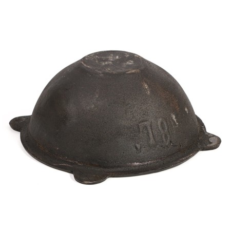 Kazan with a lid, 8 l, flat bottom-4