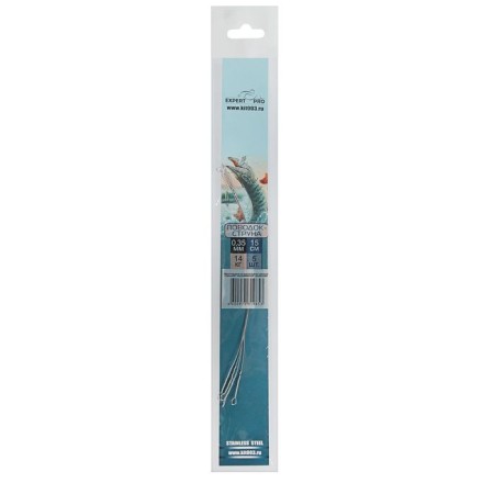 Land string d = 0.35 mm, length 15 cm, test 14 kg (set 5 pcs.)