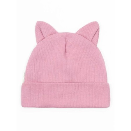 Children's cap Amarobaby Fashion Cat, size 44-46, pink color
