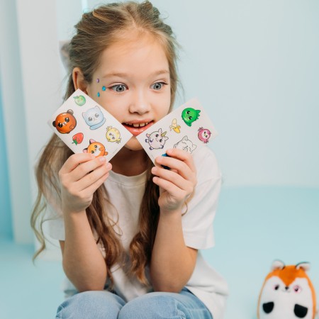 Gift set for a girl with a soft toy "Cat"-8