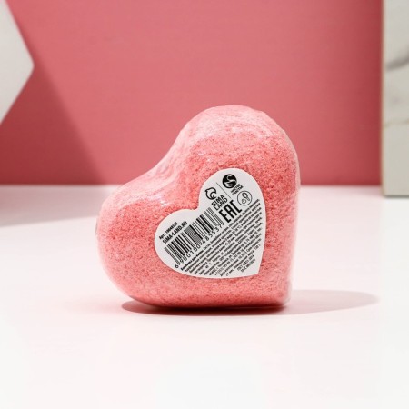 Бомбочка для ванны Love, 130 г, аромат сочного персика, ЧИСТОЕ СЧАСТЬЕ-3