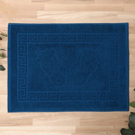 Terry towel for legs 50x70cm, blue 100% cotton, 400 g/m