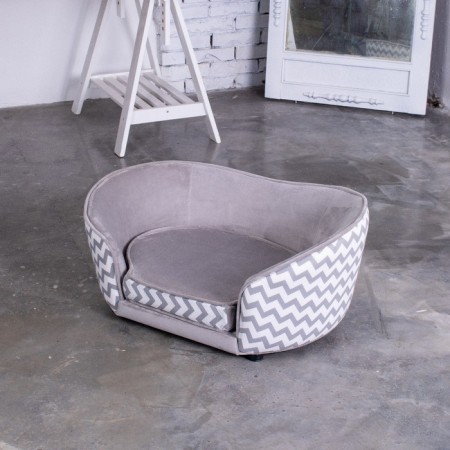 Sulperion Teddy, 86x54x37 cm, furniture fabric, size m, gray-5