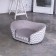 Sulperion Teddy, 86x54x37 cm, furniture fabric, size m, gray