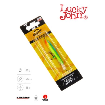 Balancir Lucky John Classic 9 + tee, 9 cm, color 29 blister-2