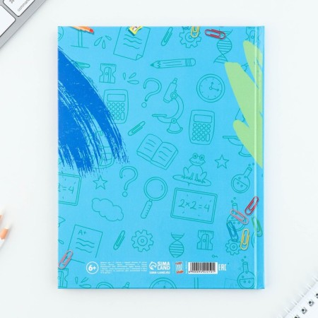 School Diary 1-11 Grade Universal “September 1: Training Space”, solid cover 7BC, glossy lamination, 40 sheets-8