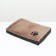 Perina rectangular fur, eco -leather, perioteum, 60 x 40 x 10 cm, brown