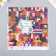 Scrapbooking paper "Color Geometry" density 180 g 15.5x17 cm