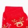 Women's socks, red color, size 25