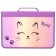 Brauberg A4 Lightning folder with a pen, an organizer, 1 department, "Cheerful", 271448