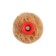Lom roller, "cheese", foam rubber, 150 mm, handle d = 6 mm, d = 40 mm