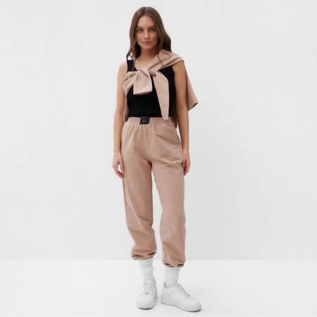 Women's costume (sweatshirt and trousers) Mist, p. 44-46, beige-6