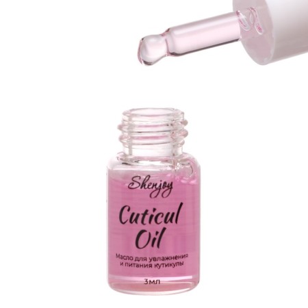 Oil for moisturizing and nutrition cutters 3 ml, peach-1