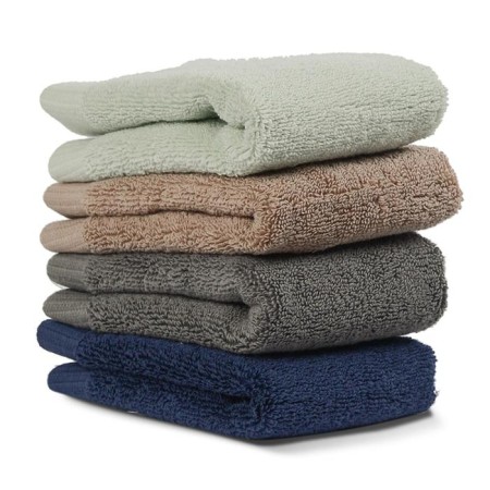 Terry towel Essential, 600 g, size 30x30 cm, dark blue color-8