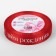 Satin tape "Happy birthday", 15 mm × 23 ± 1 m, red color