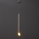 Squirry of the suspension "peron" GU10 35W white 6x6x50-150cm