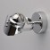 Algol Chase STAS, 1x50W GU10, chrome 9x9x17 cm