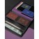 A4 lightning folder, 2 departments, calligrata, 350 x 282 x 33 mm, plastic, 4 pockets, business class, lilac metallic