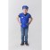 Carnival costume "Airplane pilot", cap, vest, 4-6 years old, height 110-122 cm
