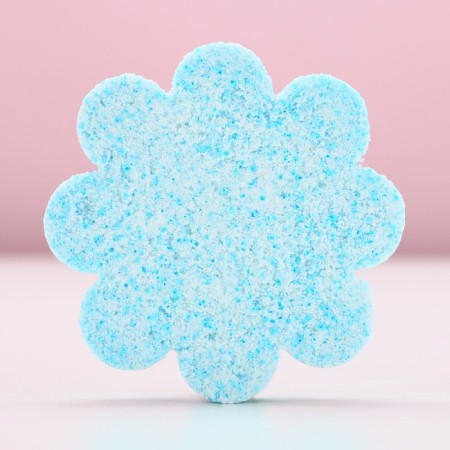 The bathtub bomb "Snowflake", 100 g, pure happiness-2