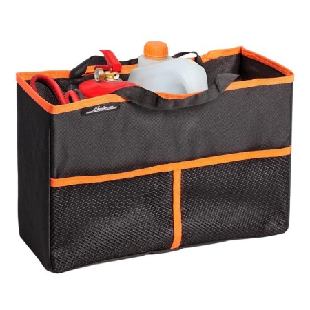 Organizer in the trunk "Eco", 37x24x15 cm, black/orange.-1