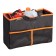 Organizer in the trunk "Eco", 37x24x15 cm, black/orange.