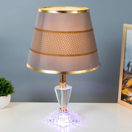 Board lamp with "Michelle" E27 40W gold 24x24x40 cm Risalux-1