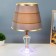 Board lamp with "Michelle" E27 40W gold 24x24x40 cm Risalux