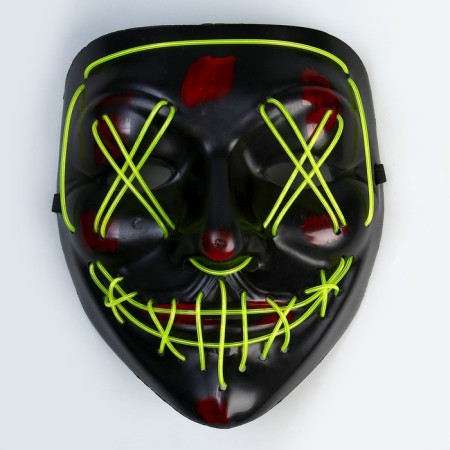 Carnival mask "Guy Fox", light