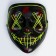 Carnival mask "Guy Fox", light