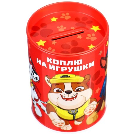 Копилка для декорирования стразами "Коплю на игрушку", Щенячий патруль-7