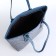 Women's bag with lightning, average size, blue color