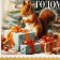 Retro team box, 17 x 17 x 7 cm, new year