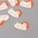 Decor for creativity Plastic "Sun and Cloud" set of 6 sh 1.5x2.7x0.8 cm