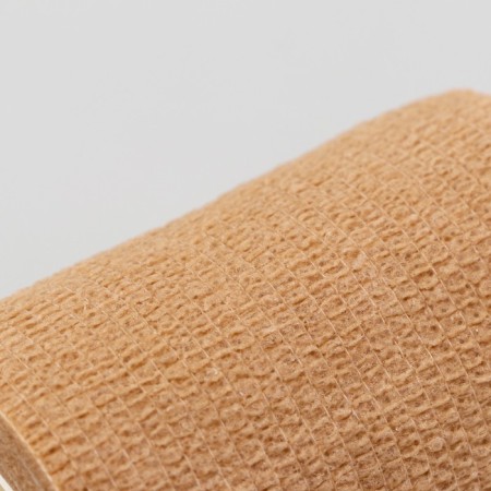 The bandage is self -fixed with a bitter impregnation, 7.5 cm, max. Extensibility 4.5 m, beige-2