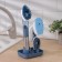 Raccoon Dishes “Practitioner”, Doster pen, 4 brushes, stic holder, blue color, blue