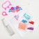 Aquamosaic "Jewelry", Bracelet and Ring, Princess
