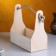 Wooden Kashpo 24 × 11 × 20 cm Stella Mona, Handpack Rope, Natural
