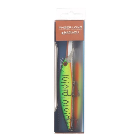 Namazu Anger Long wobbler, 9.7 cm, 13.5 g, mine, floating (0.5-1.5 m), color 2-1