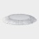 Glass of glass substitution “Shine”, D = 33 cm, edging silver