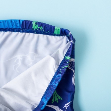 Bathing swimming trunks for the boy KAFTAN "Dinosaurs" Growth 98-104 (30), Blue color-3