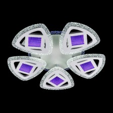 LED LED Economic light 51250/5+1wt+3D, 6xLED, 8x53x53 cm, white color