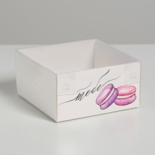 Bearbox under the gentor with PVC lid, confectionery packaging, “you”, 12 x 6 x 11.5 cm