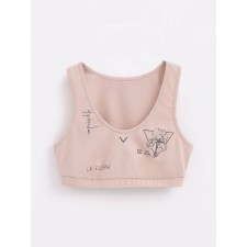 Bustier Women's Contete Elegant Tatto Style, size m, color Natural-Flower