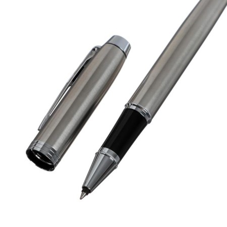 Parker IM Essential T319 Brushed Metal CT, 0.5 mm, brass body, black ink-3
