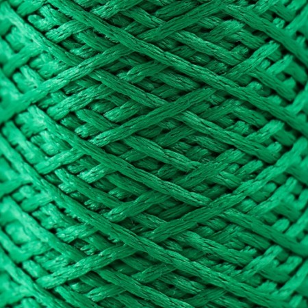 Knitting cord 100% polyester 1mm 200m/75 ± 10g (25-green)-2