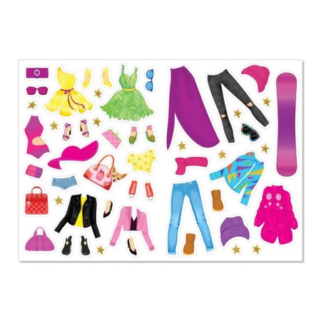 Stickers "Dress the doll. Seasons ", 12 p.-3