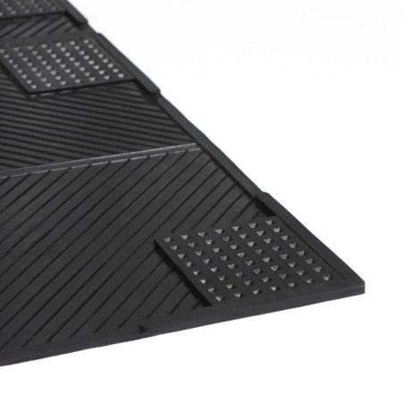 Anti -vibration rug 65 × 62 × 0.7 cm, black color-3